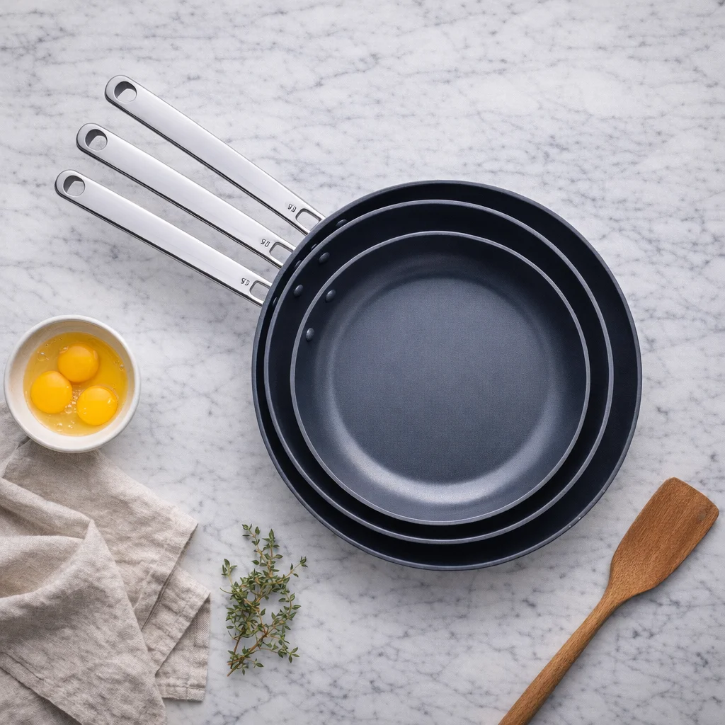 Bästa non stick stekpanna 2025 - komplett köpguide från Kolform